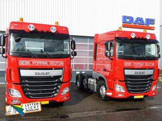Vrachtwagen belettering Daf XF.